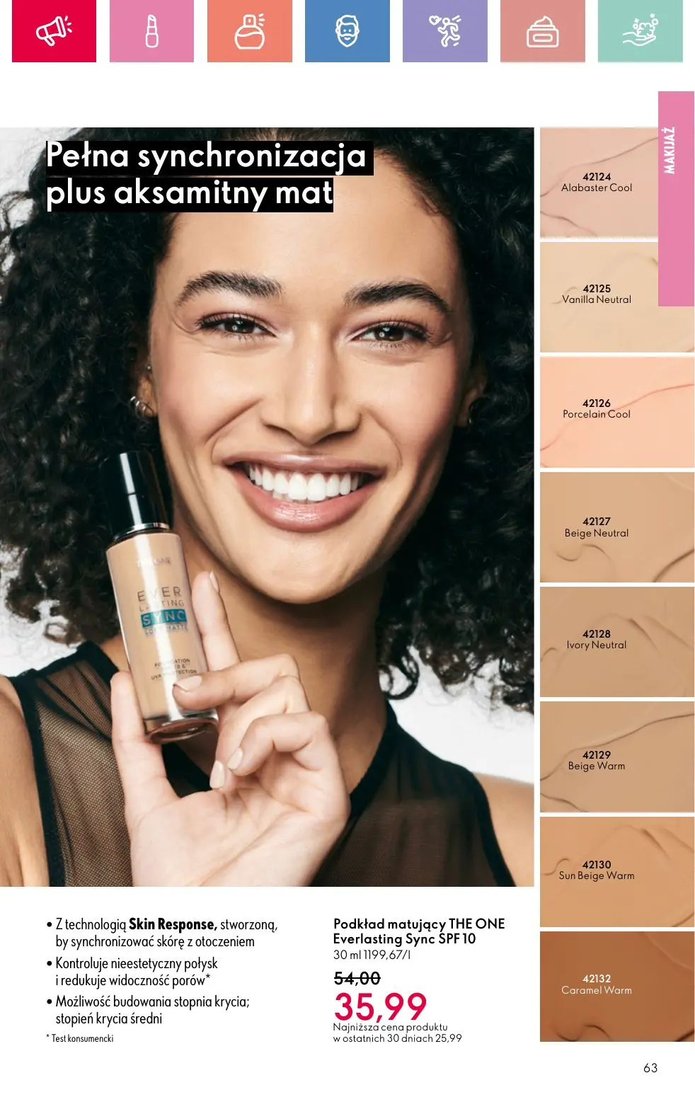 gazetka promocyjna ORIFLAME Przyćmij słońce swoim blaskiem - Strona 63