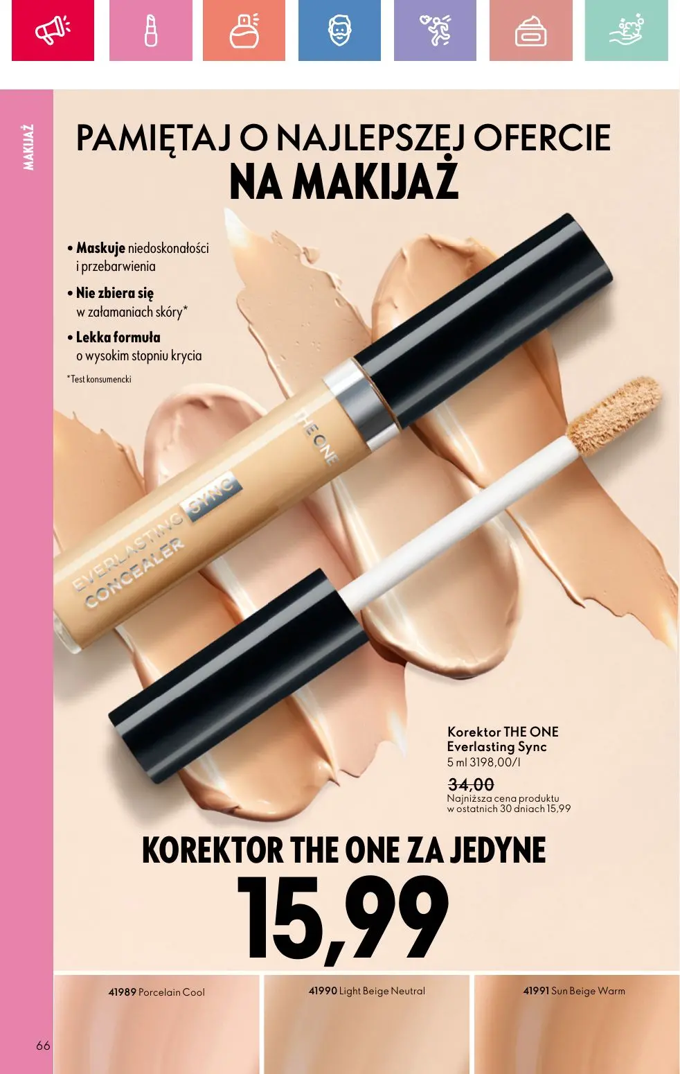 gazetka promocyjna ORIFLAME Przyćmij słońce swoim blaskiem - Strona 66