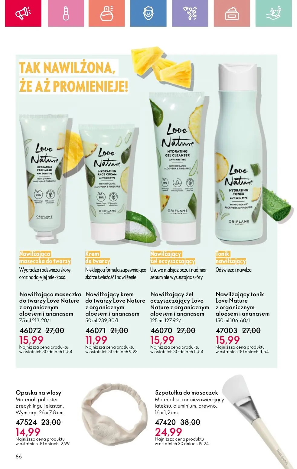 gazetka promocyjna ORIFLAME Przyćmij słońce swoim blaskiem - Strona 86