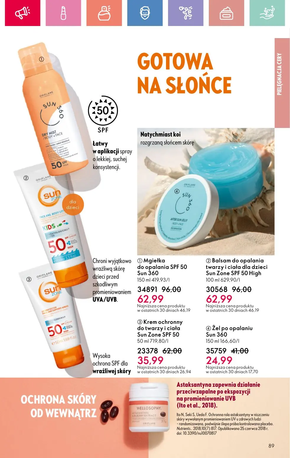 gazetka promocyjna ORIFLAME Przyćmij słońce swoim blaskiem - Strona 89