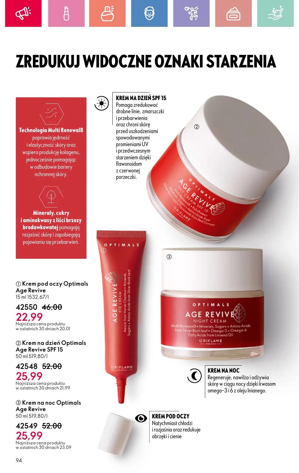 gazetka promocyjna ORIFLAME Przyćmij słońce swoim blaskiem - Strona 94