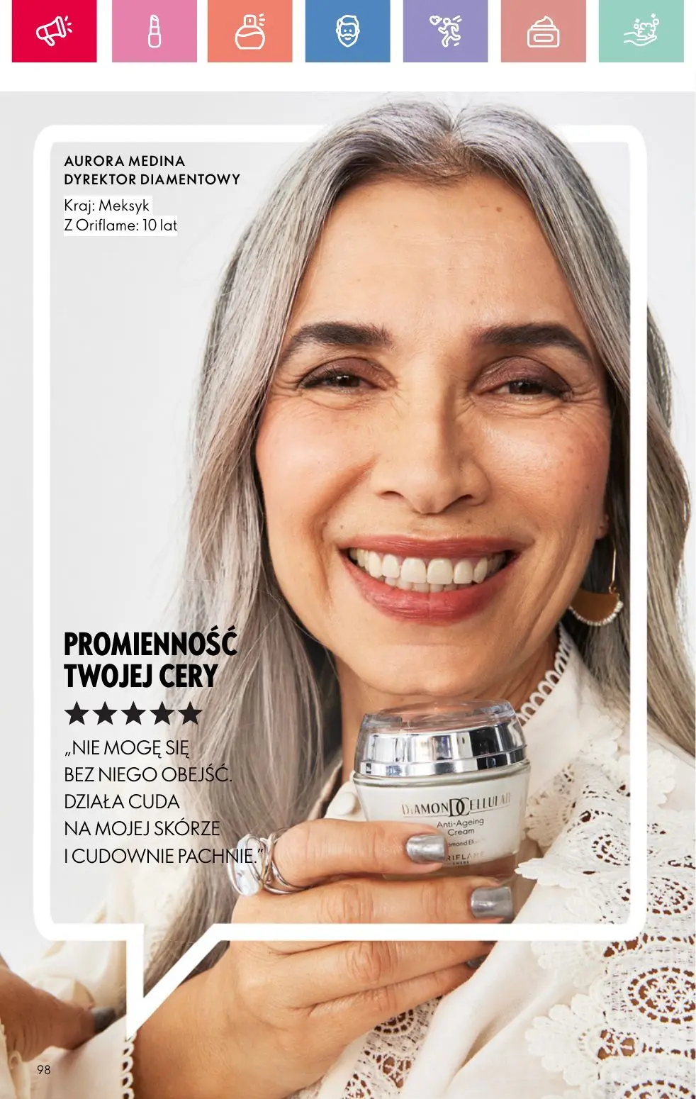 gazetka promocyjna ORIFLAME Przyćmij słońce swoim blaskiem - Strona 98