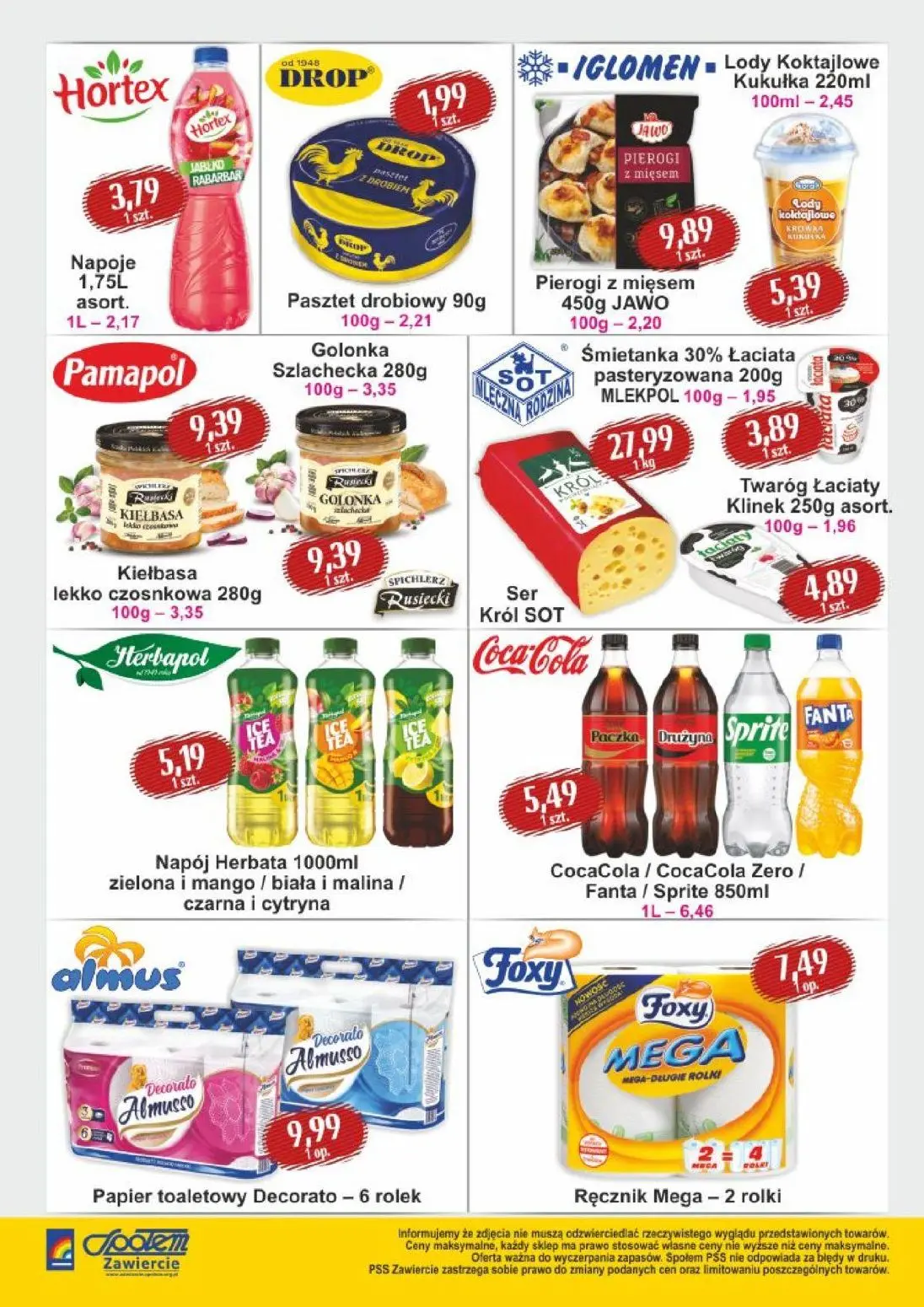 gazetka promocyjna Społem Zawiercie Zawsze udane zakupy! - Strona 2