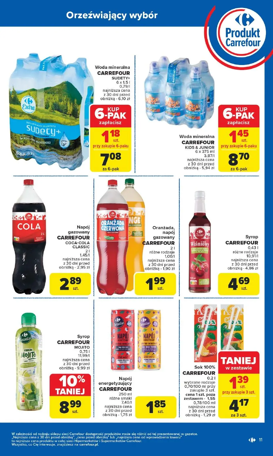 gazetka promocyjna Carrefour Market Wybierz jakość w najlepszej cenie - Strona 11
