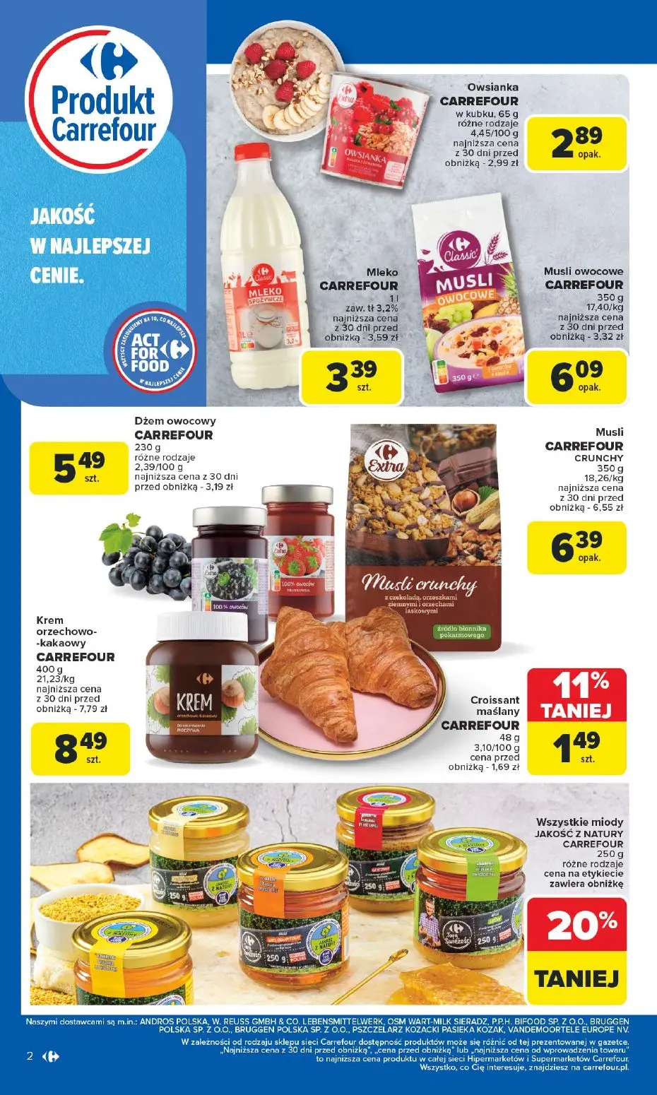 gazetka promocyjna Carrefour Jakość w najlepsze cenie - Strona 2