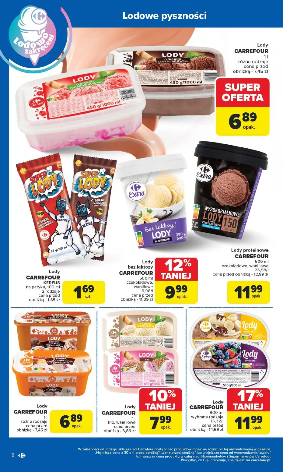 gazetka promocyjna Carrefour Jakość w najlepsze cenie - Strona 8