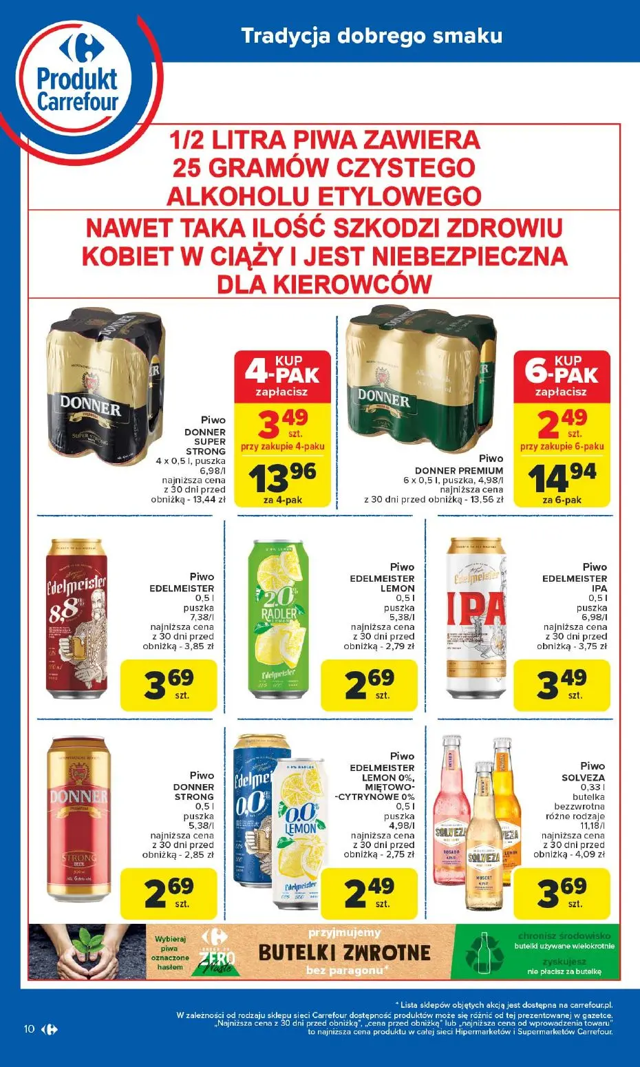 gazetka promocyjna Carrefour Jakość w najlepsze cenie - Strona 10