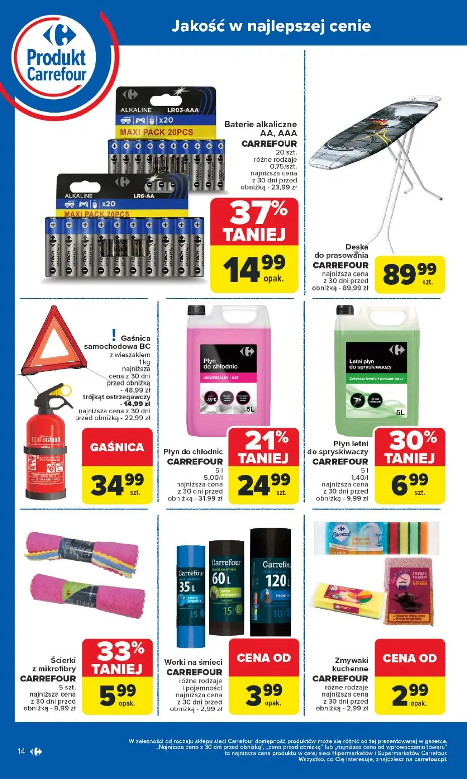 gazetka promocyjna Carrefour Jakość w najlepsze cenie - Strona 14