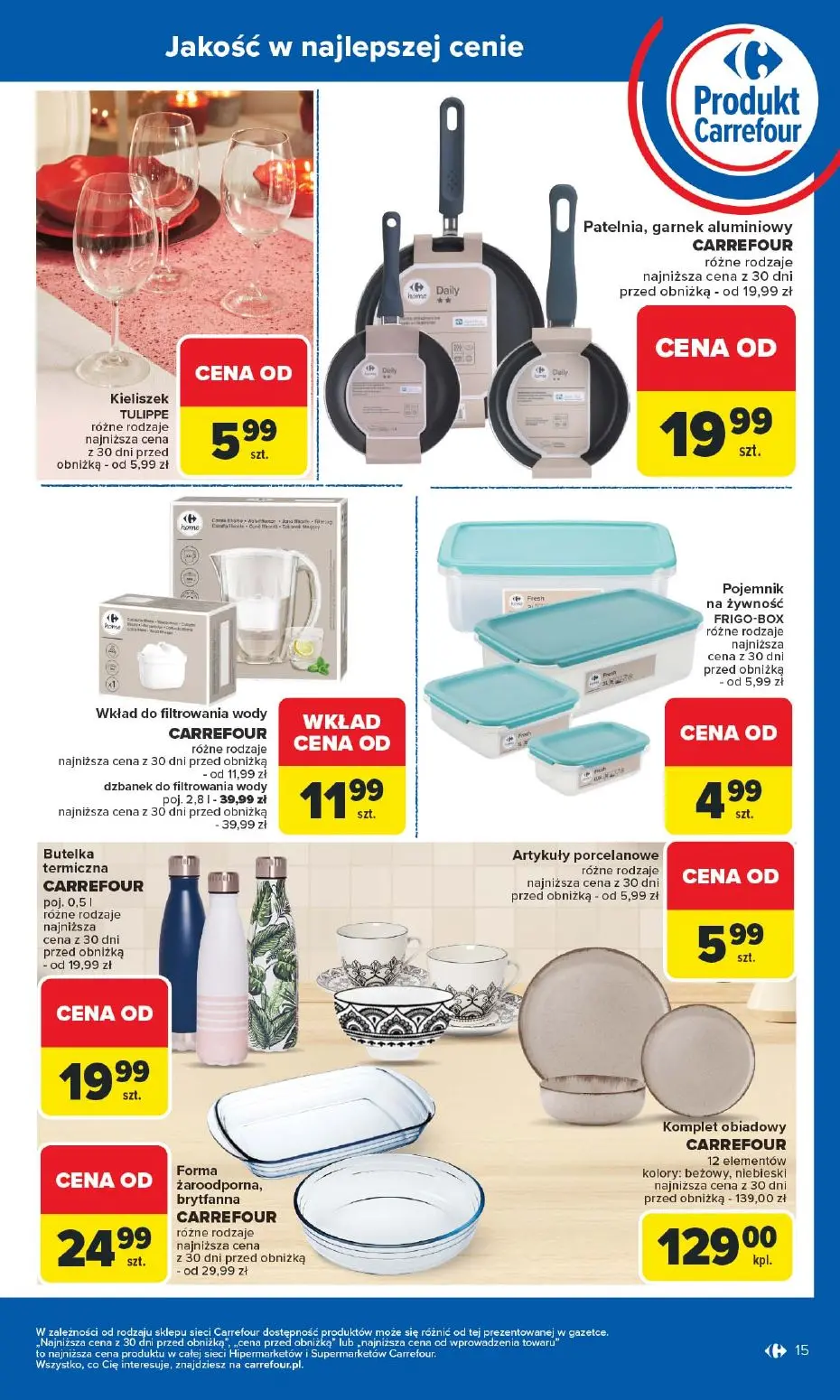 gazetka promocyjna Carrefour Jakość w najlepsze cenie - Strona 15