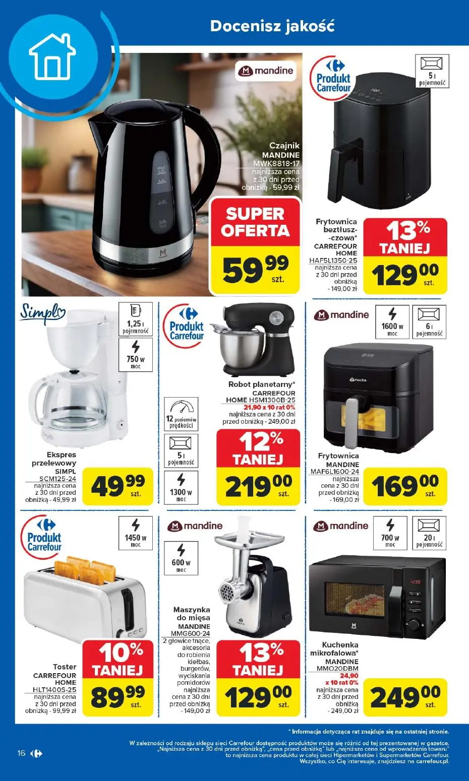 gazetka promocyjna Carrefour Jakość w najlepsze cenie - Strona 16