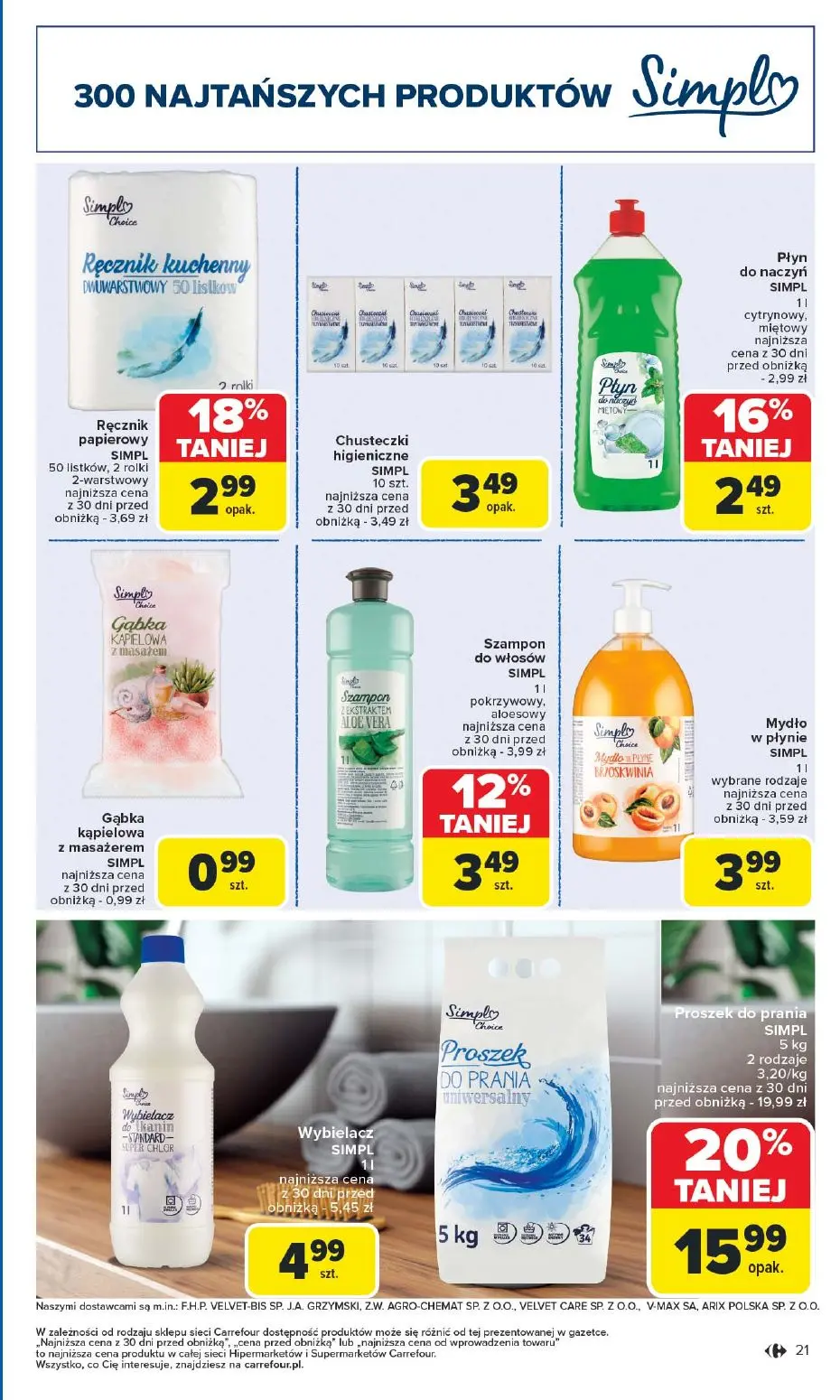 gazetka promocyjna Carrefour Jakość w najlepsze cenie - Strona 21