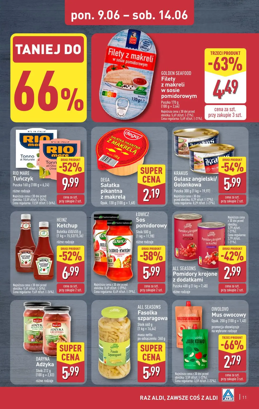 gazetka promocyjna ALDI Raz ALDI, zawsze coś z ALDI - Strona 11