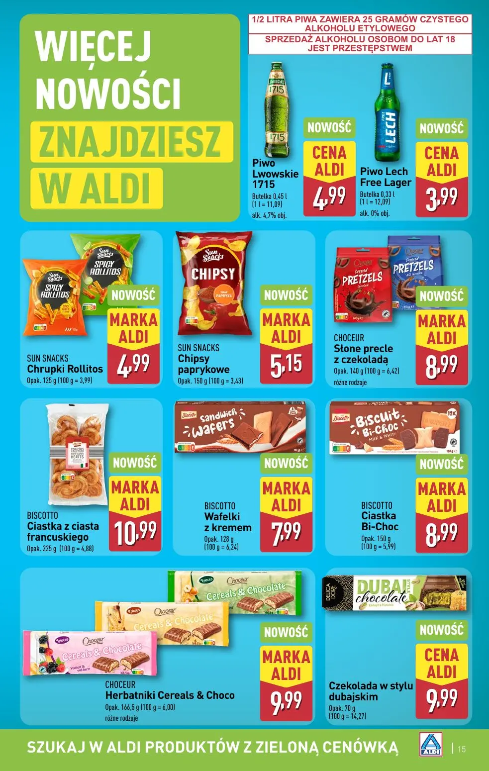 gazetka promocyjna ALDI Raz ALDI, zawsze coś z ALDI - Strona 15