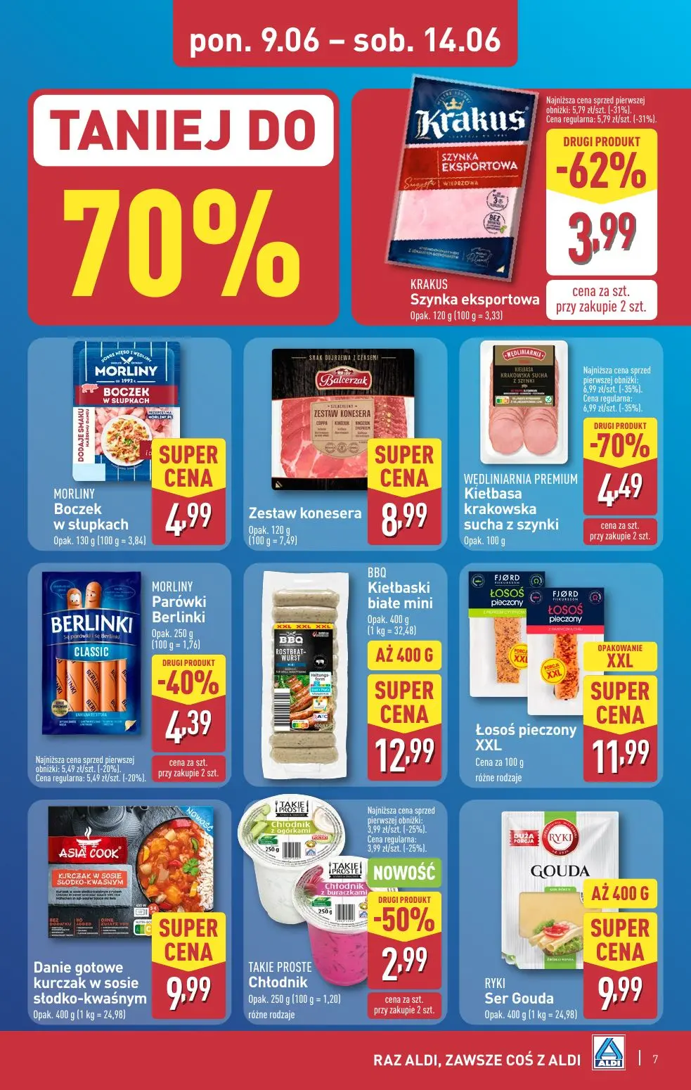 gazetka promocyjna ALDI Raz ALDI, zawsze coś z ALDI - Strona 7