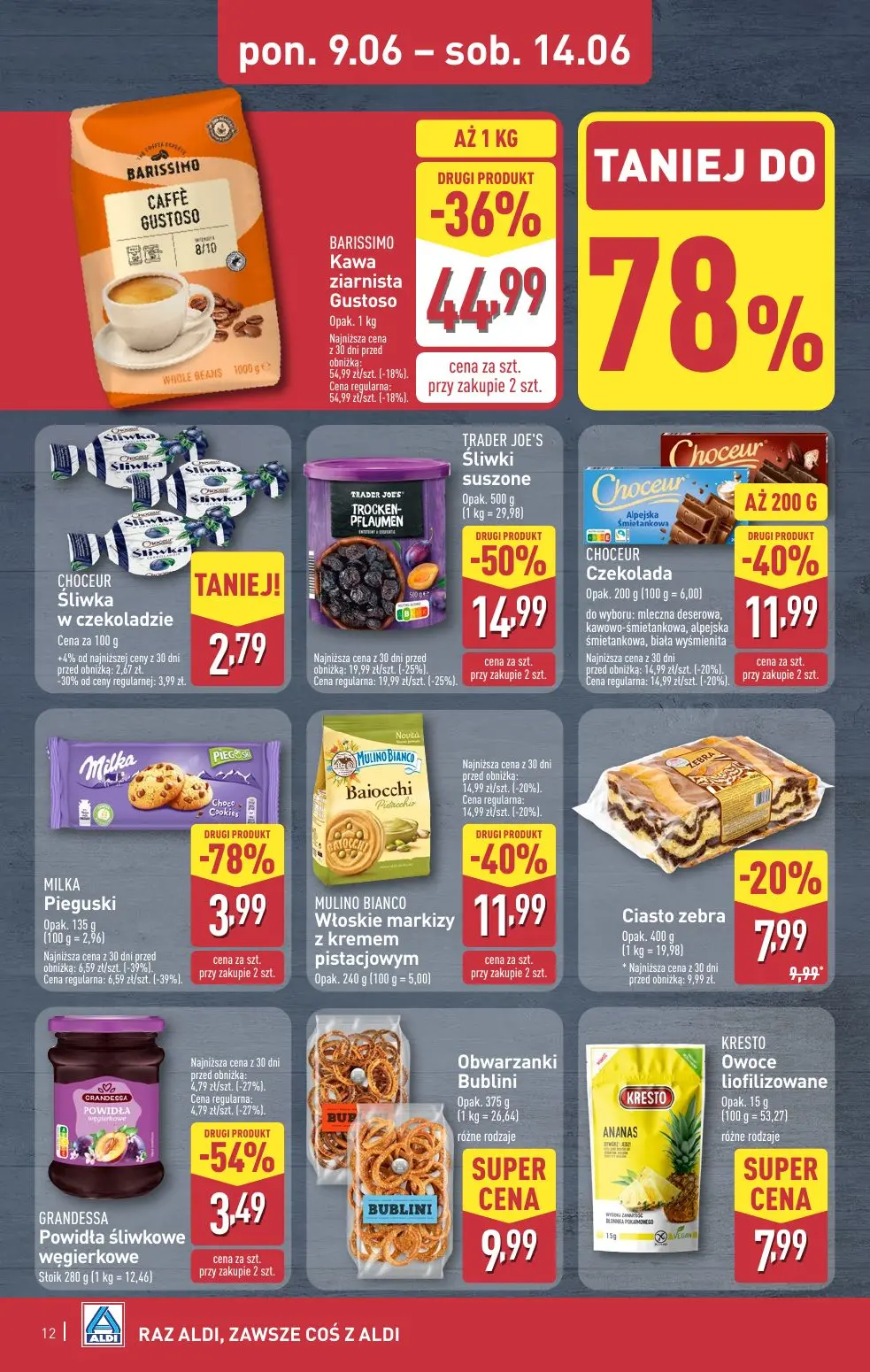 gazetka promocyjna ALDI Raz ALDI, zawsze coś z ALDI - Strona 12