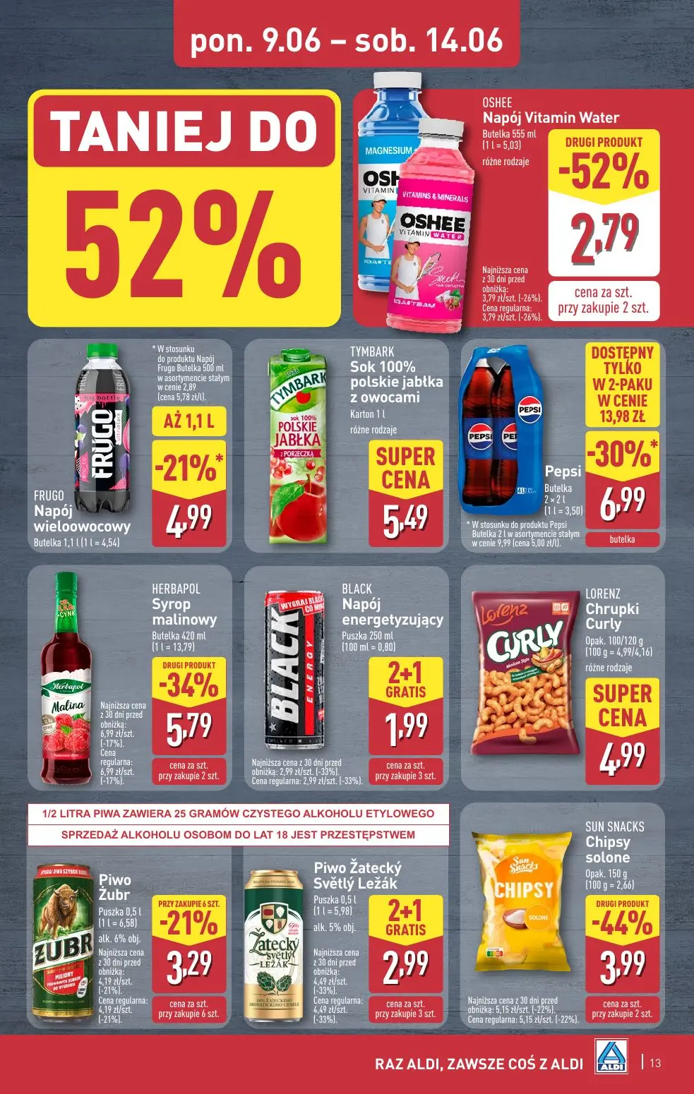 gazetka promocyjna ALDI Raz ALDI, zawsze coś z ALDI - Strona 13