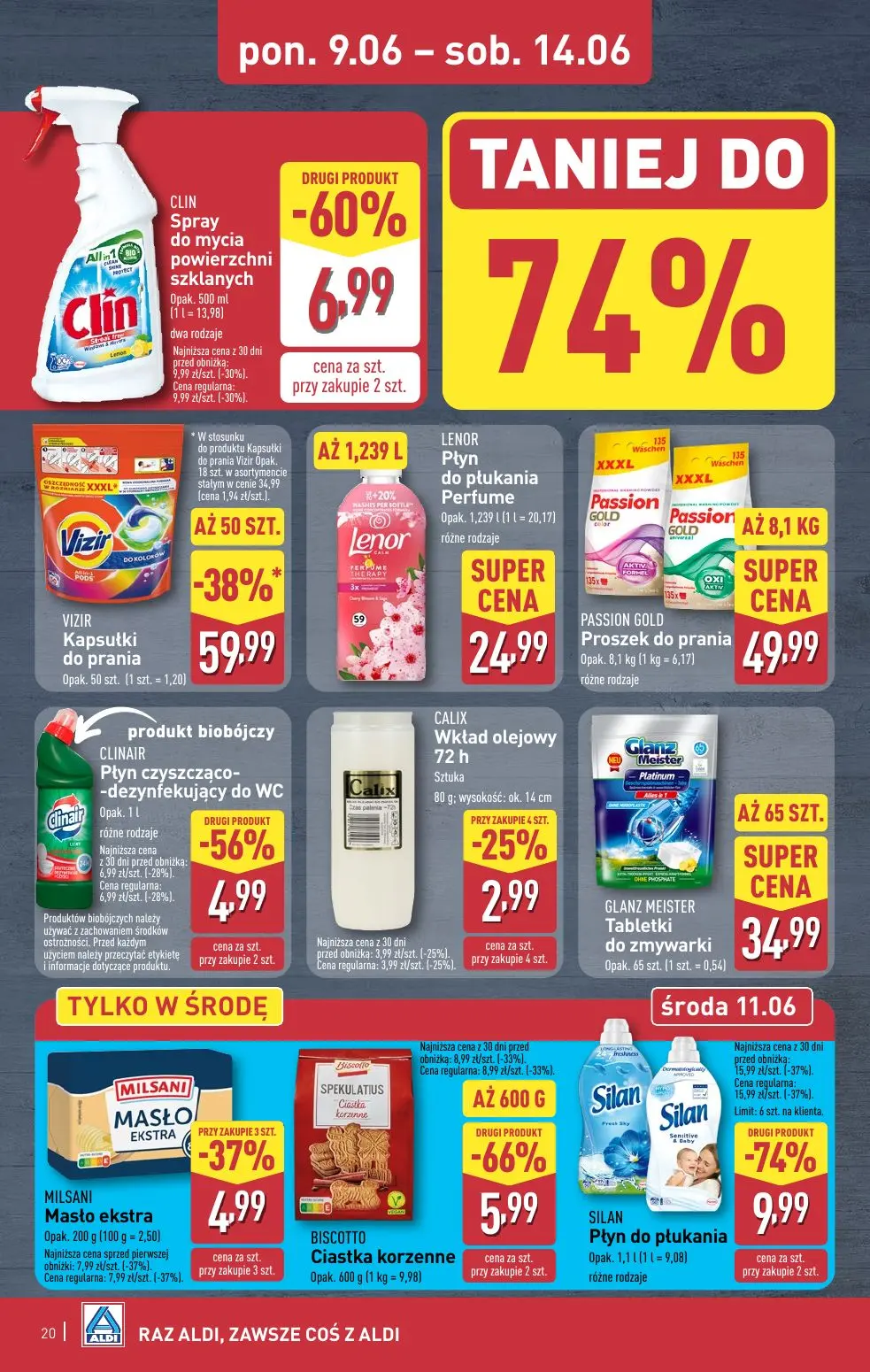 gazetka promocyjna ALDI Raz ALDI, zawsze coś z ALDI - Strona 20