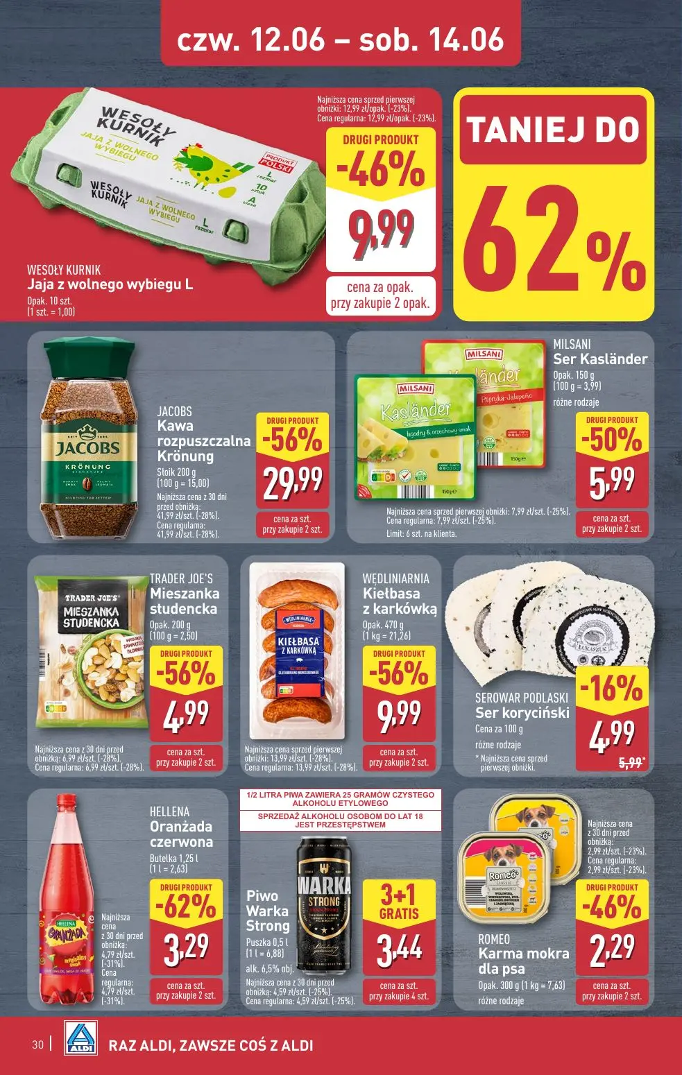 gazetka promocyjna ALDI Raz ALDI, zawsze coś z ALDI - Strona 30