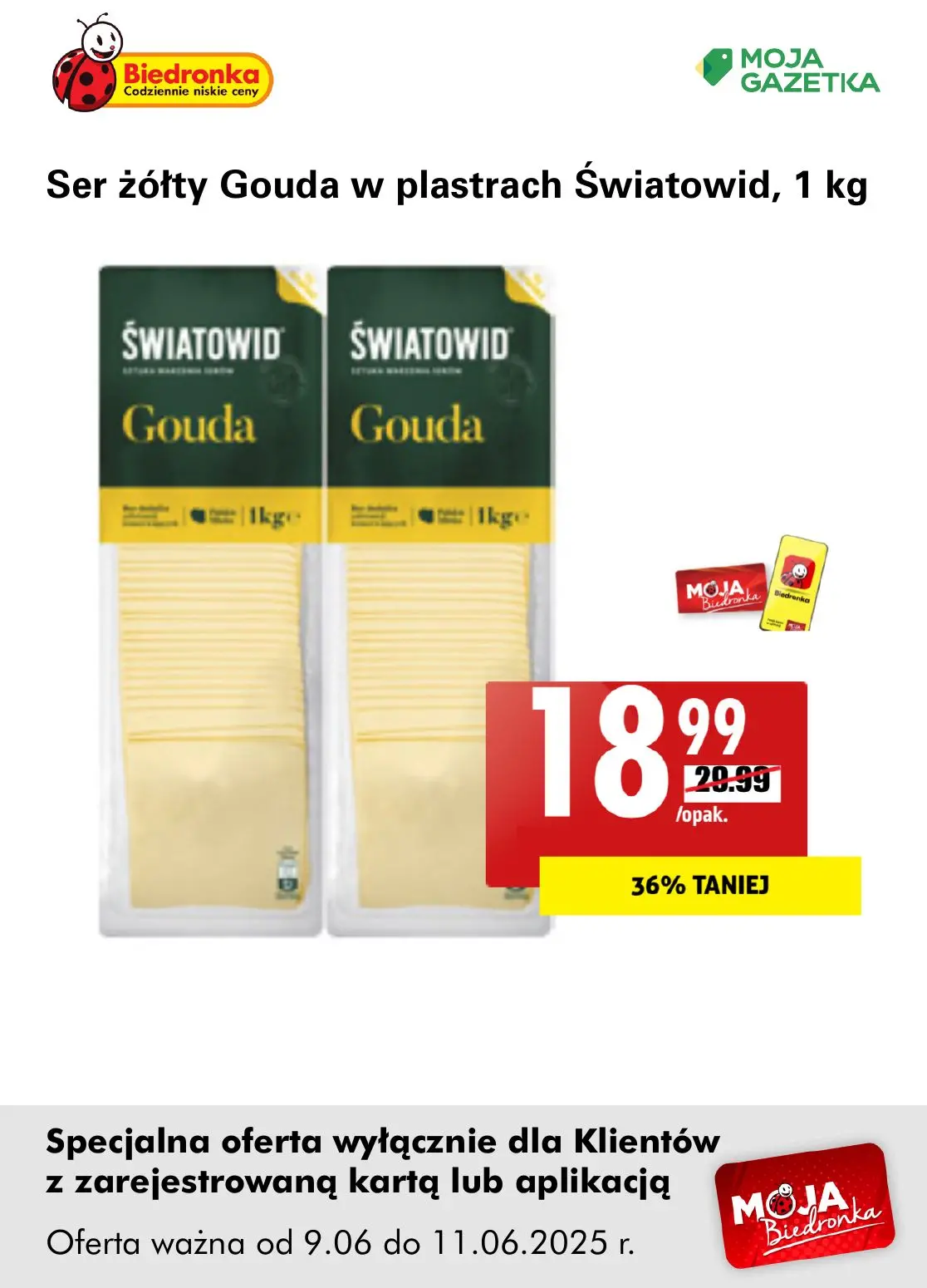 gazetka promocyjna Biedronka Oferta z kartą Moja Biedronka - Strona 2