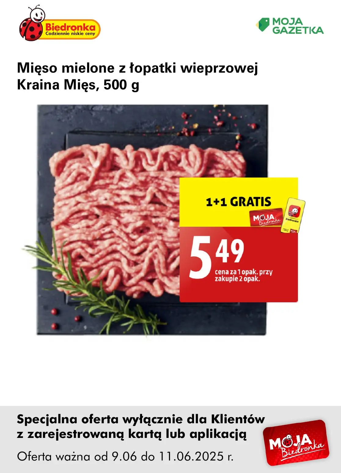 gazetka promocyjna Biedronka Oferta z kartą Moja Biedronka - Strona 7