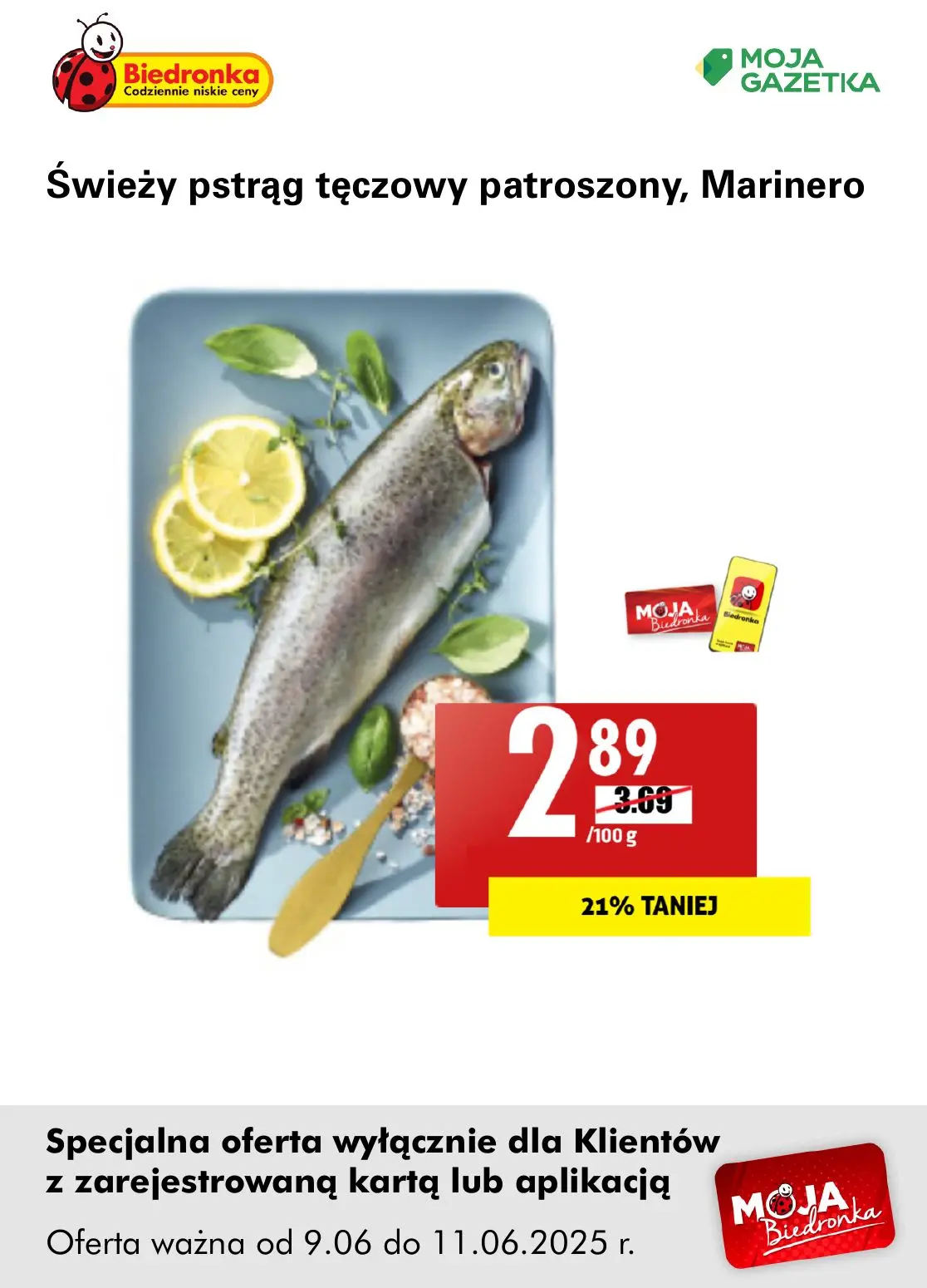 gazetka promocyjna Biedronka Oferta z kartą Moja Biedronka - Strona 10