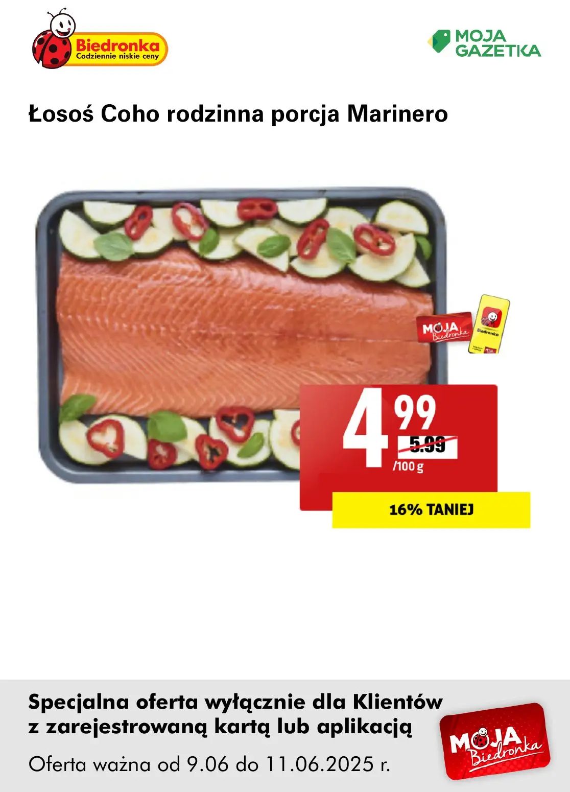 gazetka promocyjna Biedronka Oferta z kartą Moja Biedronka - Strona 11
