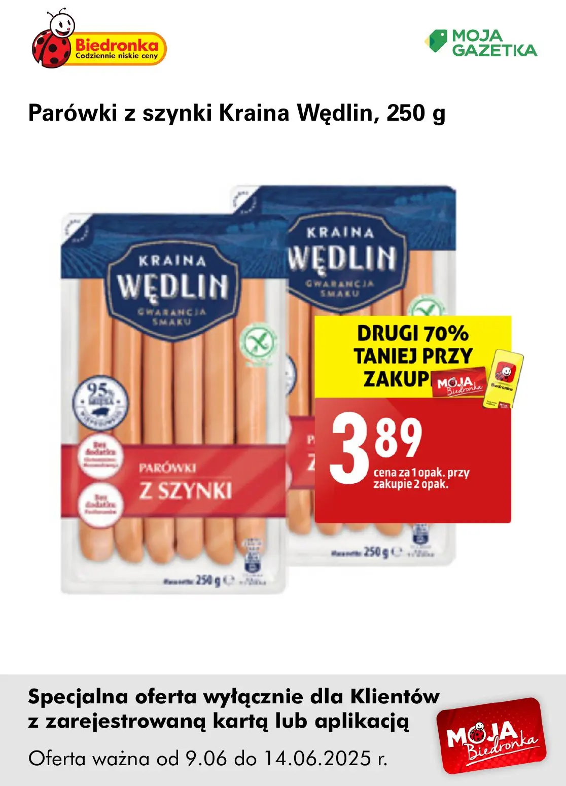gazetka promocyjna Biedronka Oferta z kartą Moja Biedronka - Strona 13