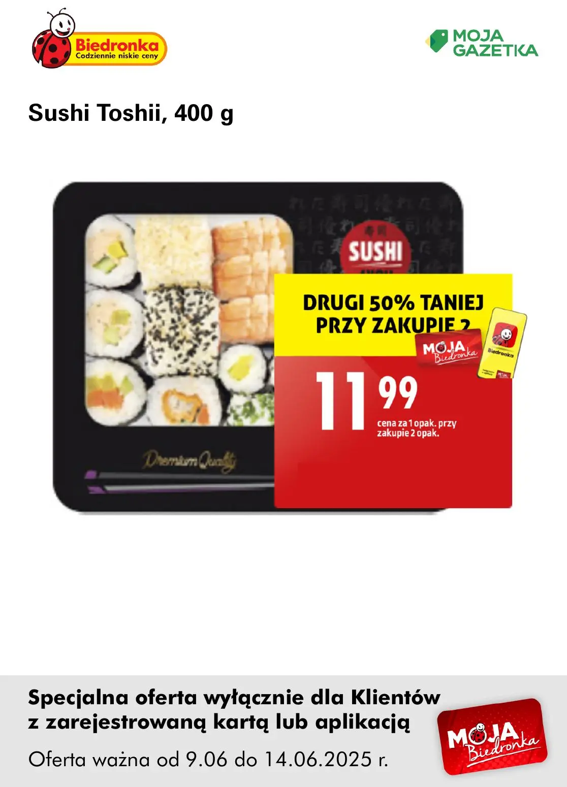 gazetka promocyjna Biedronka Oferta z kartą Moja Biedronka - Strona 14