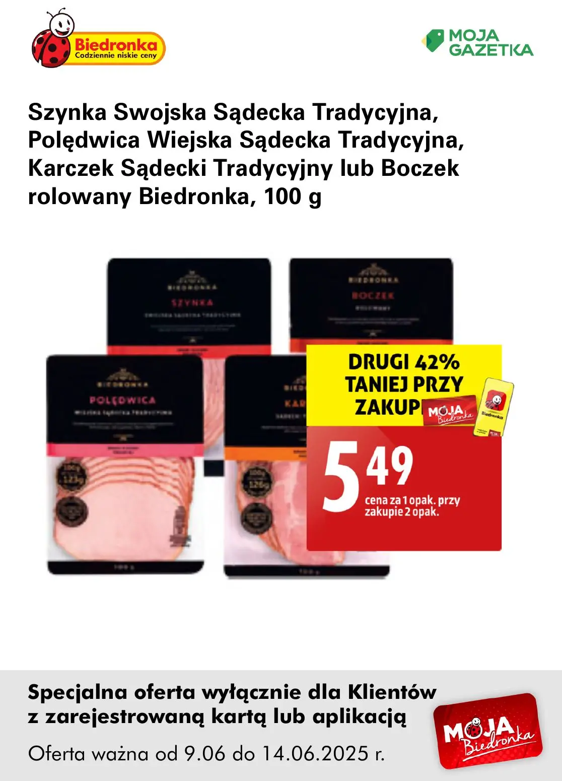 gazetka promocyjna Biedronka Oferta z kartą Moja Biedronka - Strona 24