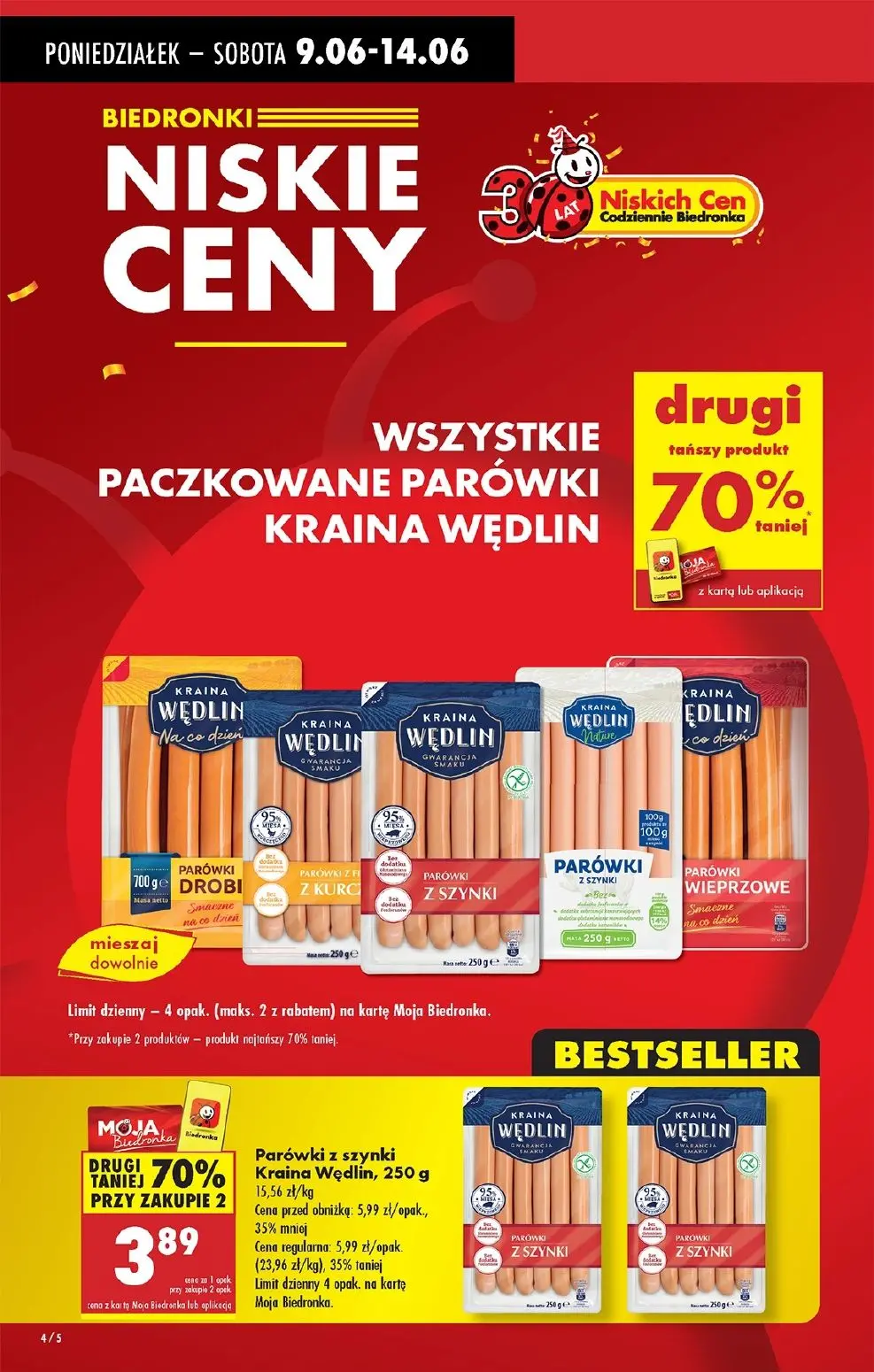 gazetka promocyjna Biedronka Od poniedziałku - Lada tradycyjna - Strona 4