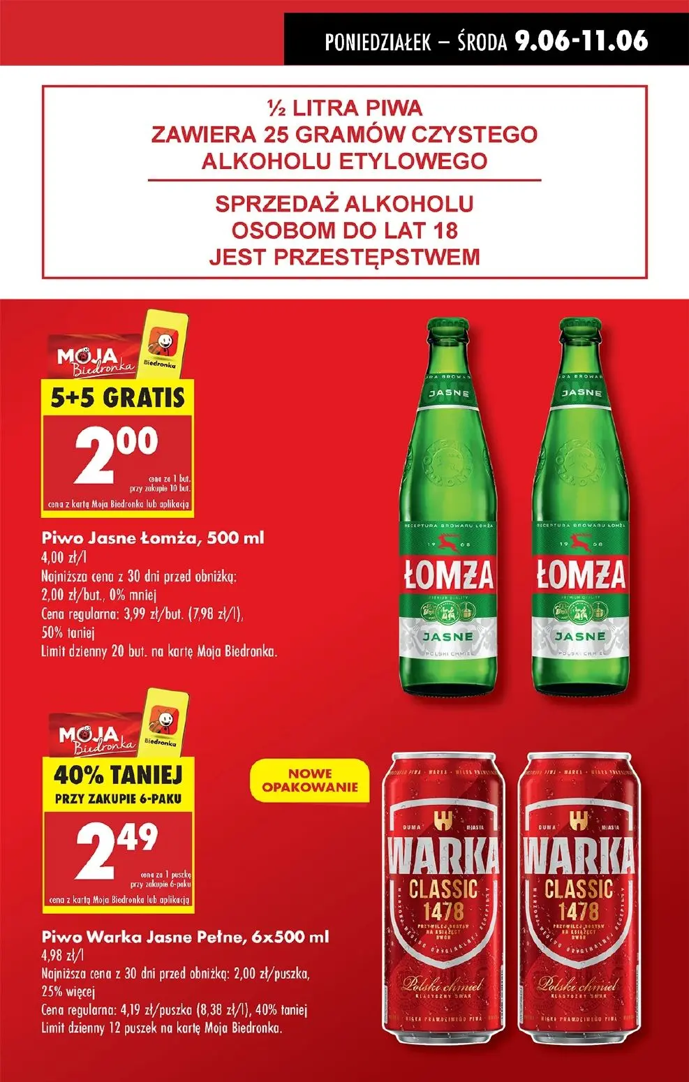 gazetka promocyjna Biedronka Od poniedziałku - Lada tradycyjna - Strona 11