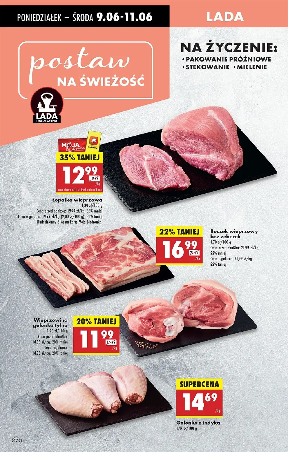 gazetka promocyjna Biedronka Od poniedziałku - Lada tradycyjna - Strona 24
