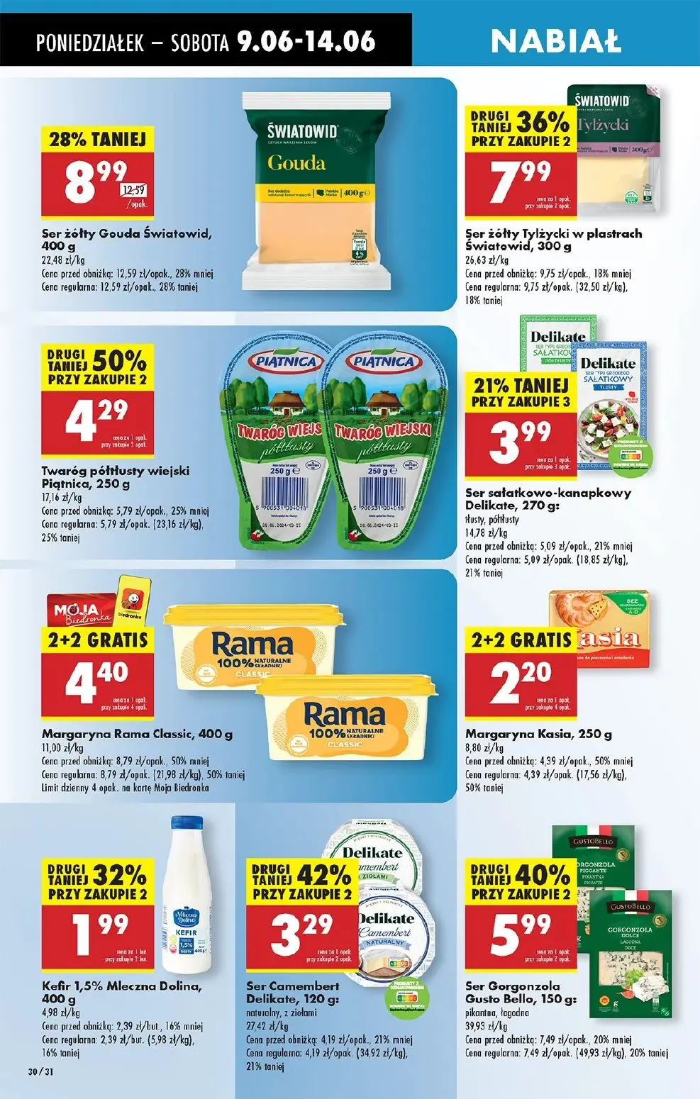 gazetka promocyjna Biedronka Od poniedziałku - Lada tradycyjna - Strona 34