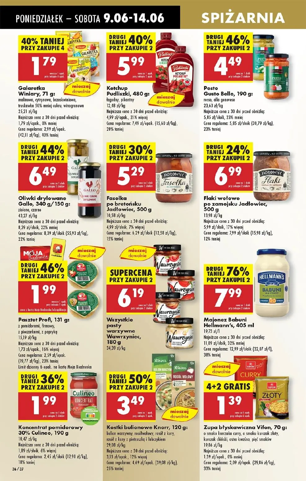 gazetka promocyjna Biedronka Od poniedziałku - Lada tradycyjna - Strona 40
