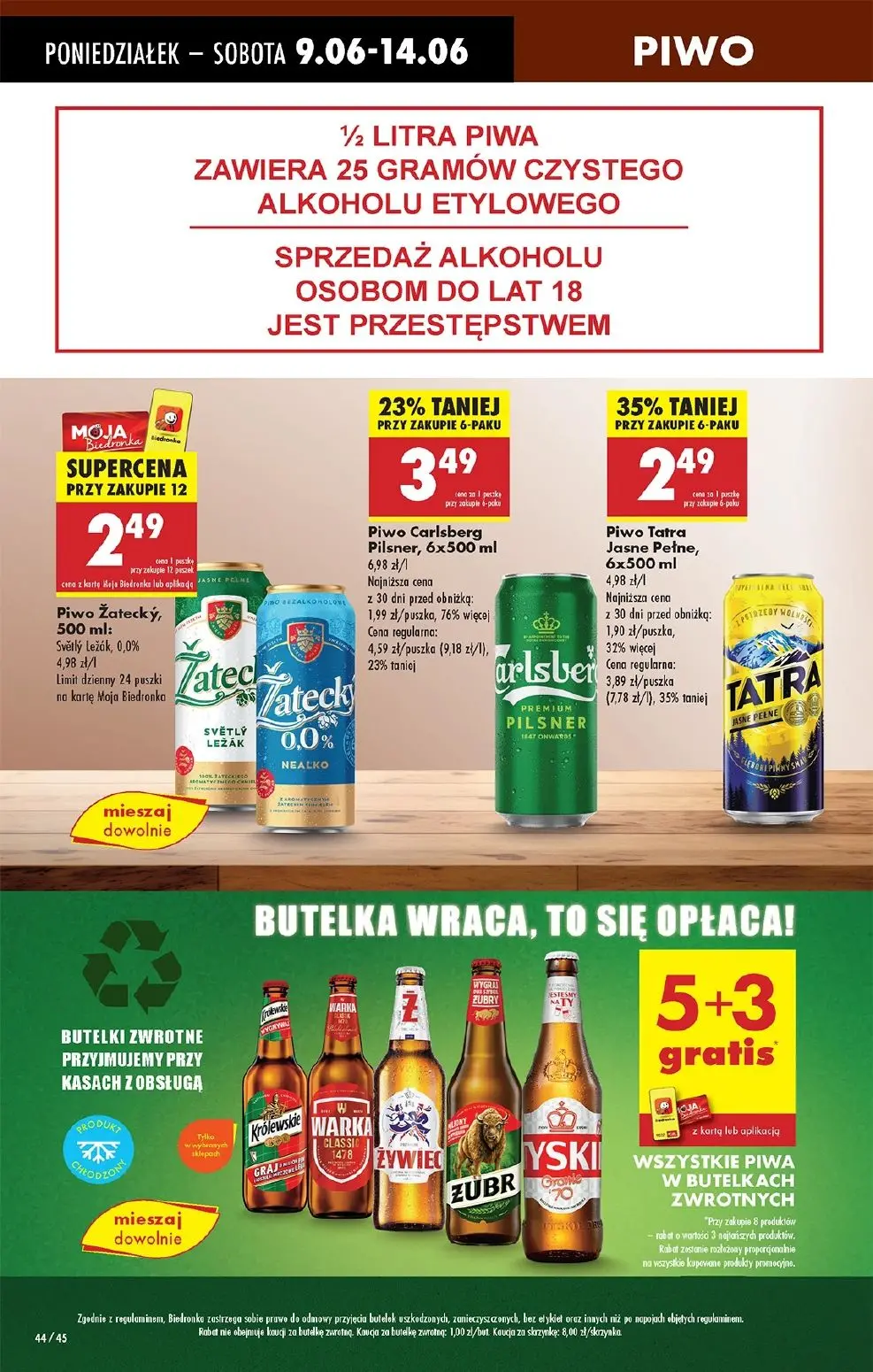 gazetka promocyjna Biedronka Od poniedziałku - Lada tradycyjna - Strona 48