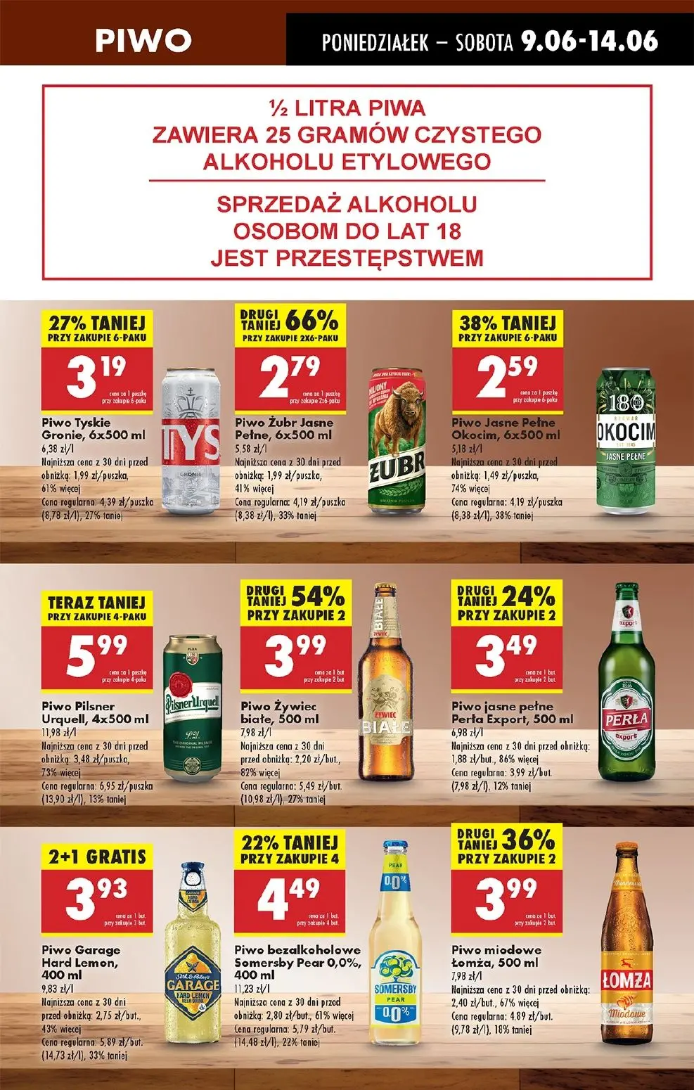 gazetka promocyjna Biedronka Od poniedziałku - Lada tradycyjna - Strona 49