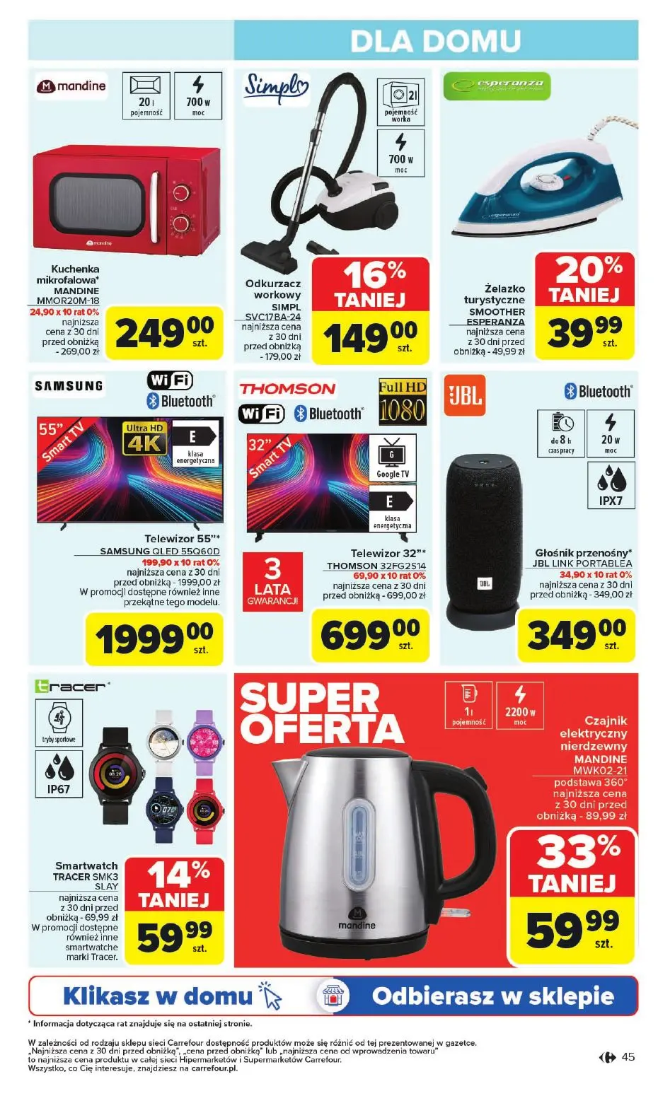 gazetka promocyjna Carrefour Od poniedziałku - Strona 47