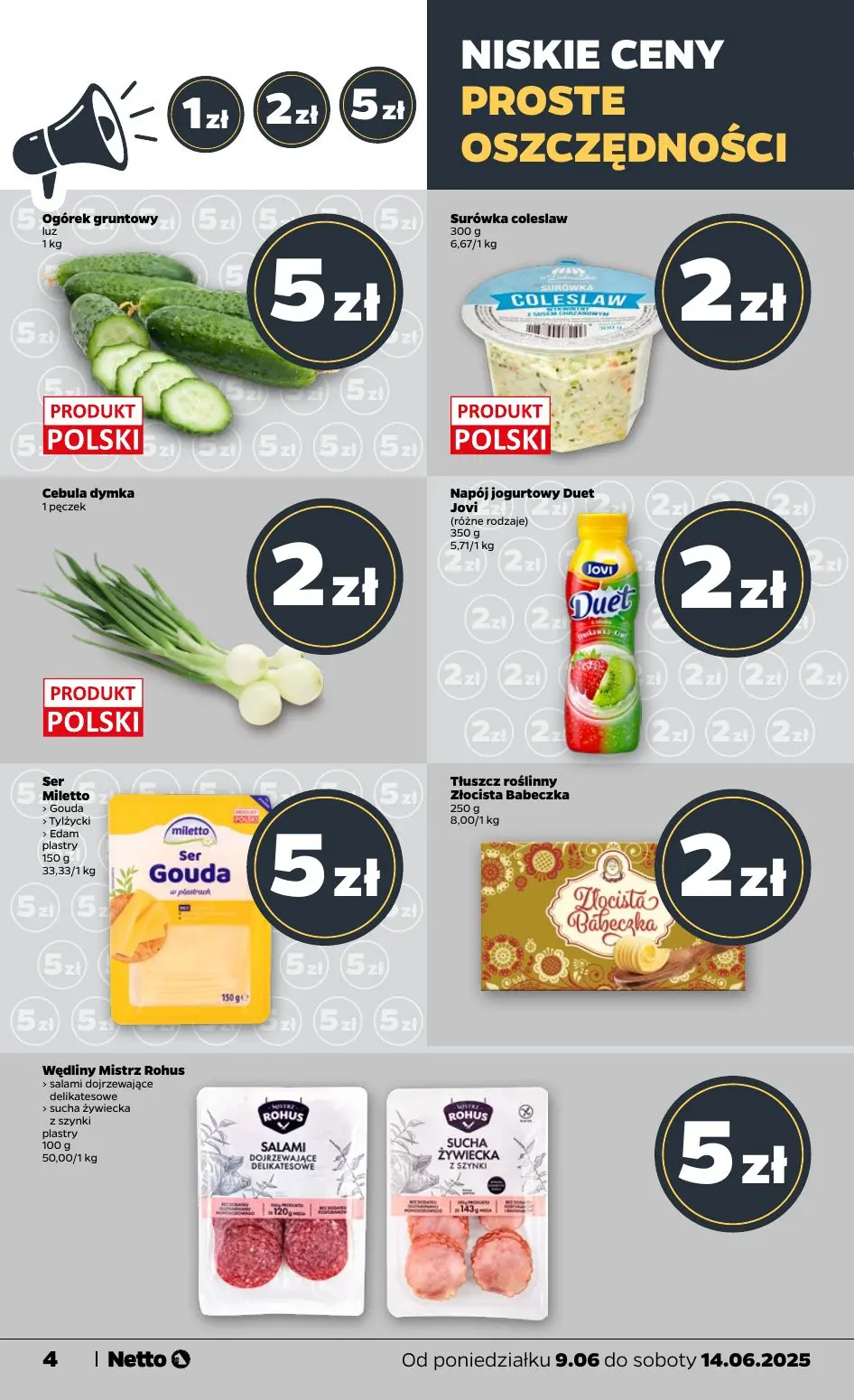 gazetka promocyjna NETTO Świeżo i tanio - Strona 4