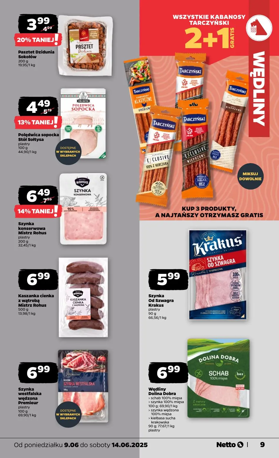 gazetka promocyjna NETTO Świeżo i tanio - Strona 9