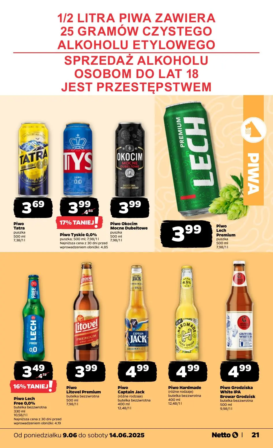 gazetka promocyjna NETTO Świeżo i tanio - Strona 21