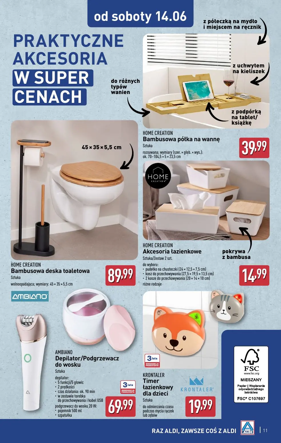 gazetka promocyjna ALDI Od środy i od soboty - Strona 11