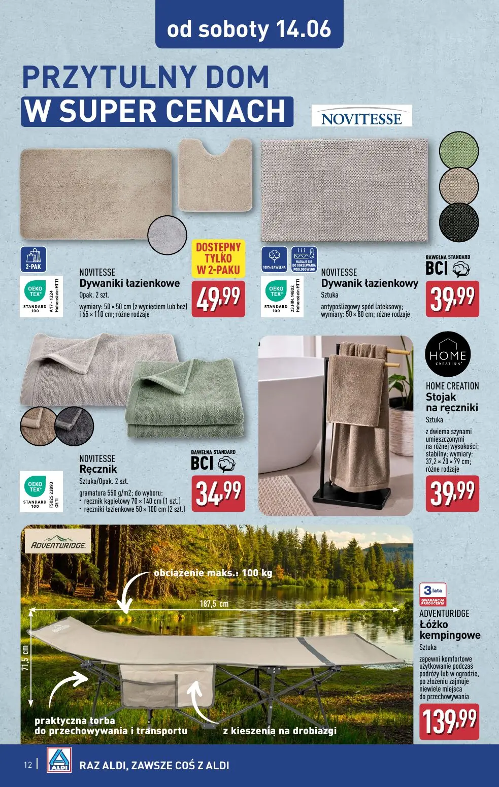 gazetka promocyjna ALDI Od środy i od soboty - Strona 12