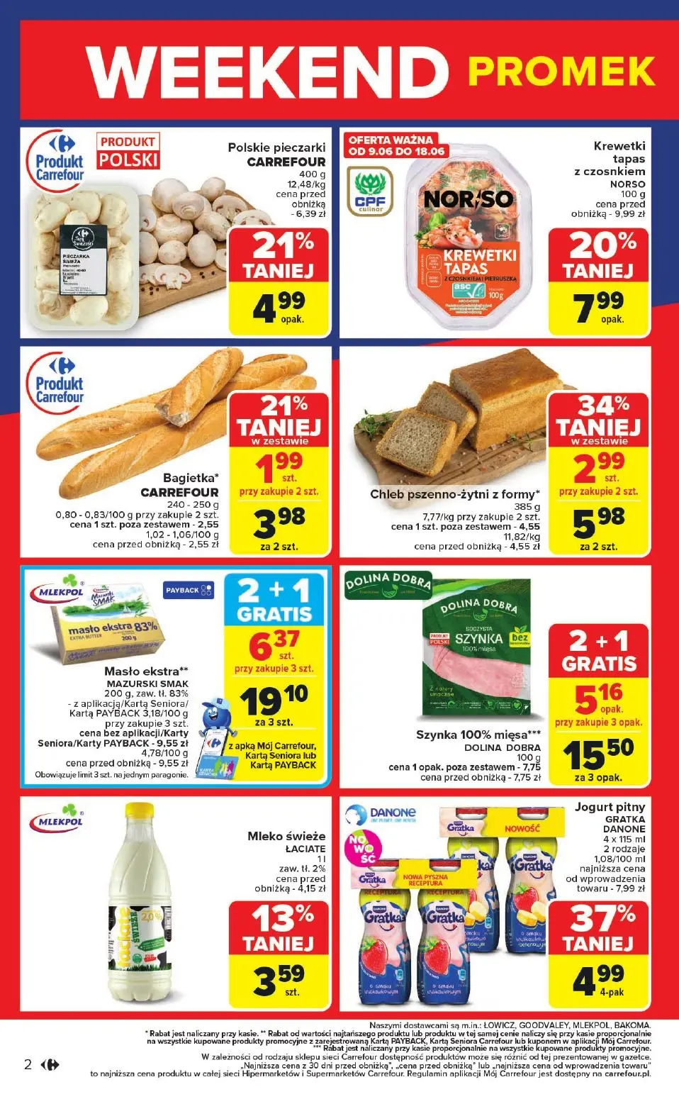 gazetka promocyjna Carrefour Weekend od czwartku - Strona 2