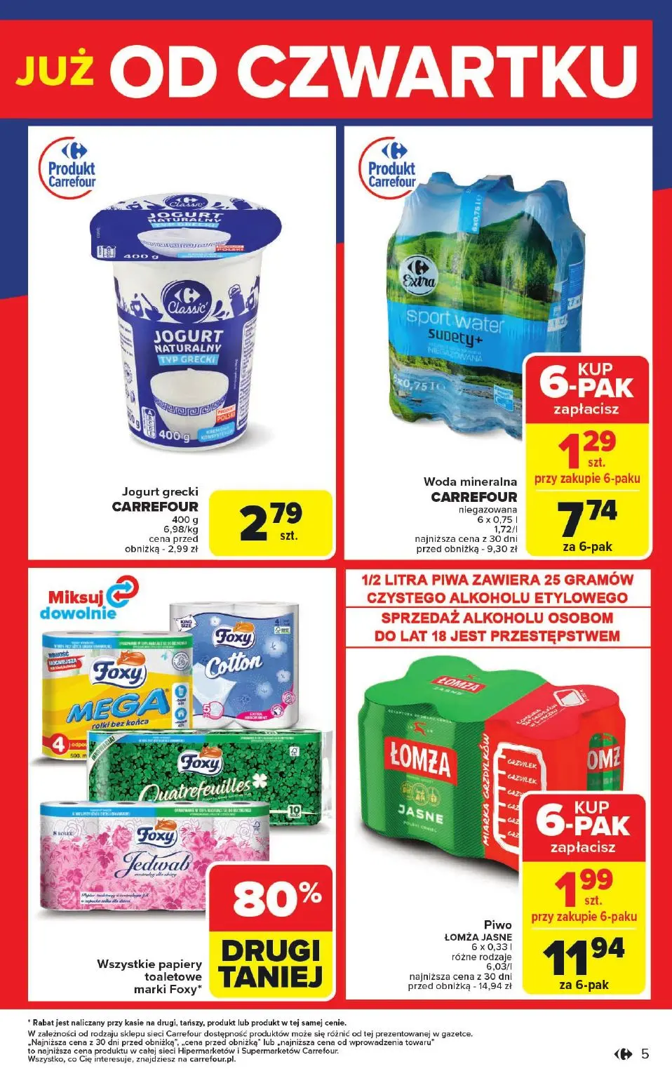 gazetka promocyjna Carrefour Weekend od czwartku - Strona 5