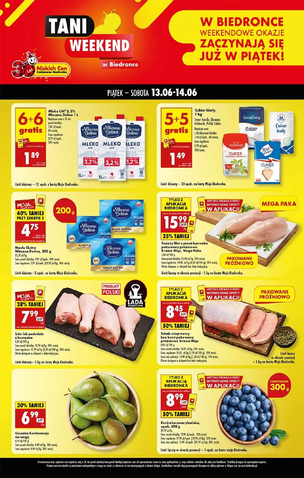 gazetka promocyjna Biedronka Tani Weekend - Strona 1