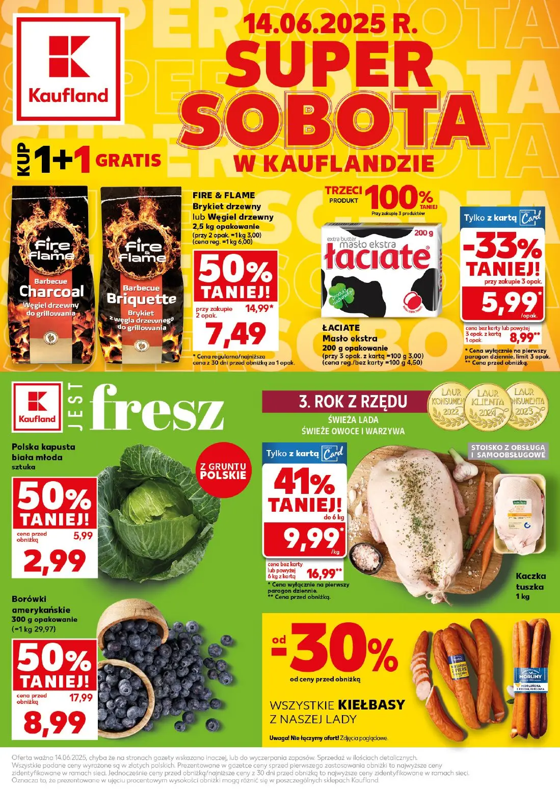 gazetka promocyjna Kaufland Super Sobota - Strona 1
