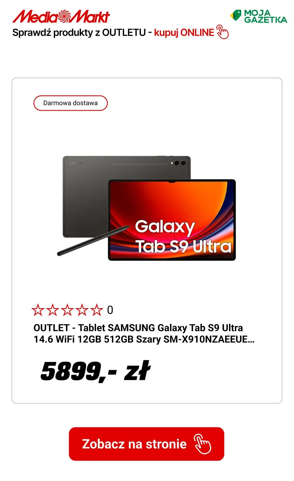 gazetka promocyjna Media Markt OUTLET w super cenach! - Strona 9