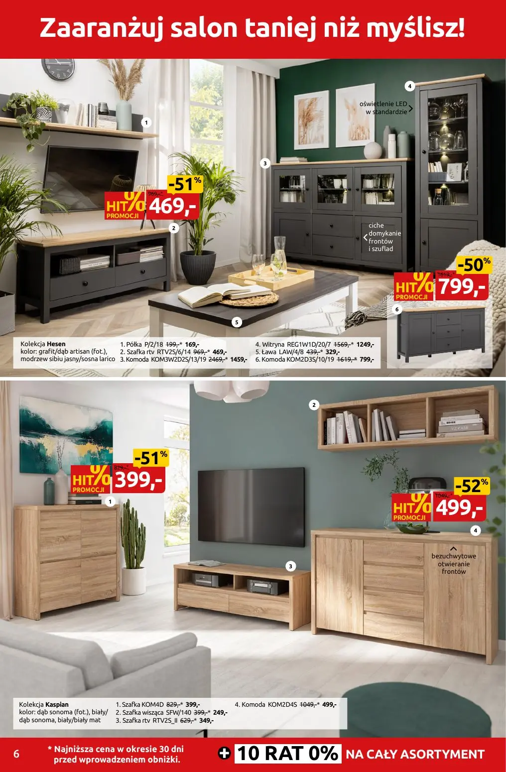 gazetka promocyjna Black Red White TAK SIĘ OSZCZĘDZA DO -50% - Strona 6