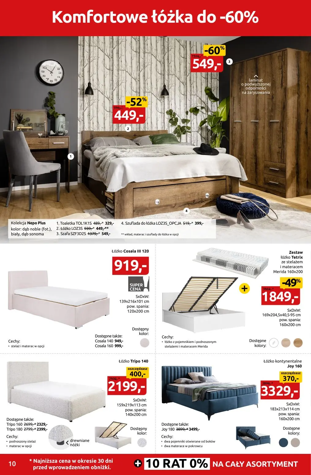 gazetka promocyjna Black Red White TAK SIĘ OSZCZĘDZA DO -50% - Strona 10