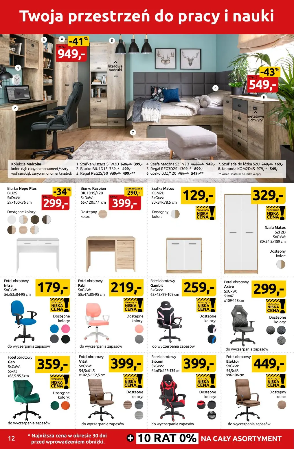 gazetka promocyjna Black Red White TAK SIĘ OSZCZĘDZA DO -50% - Strona 12